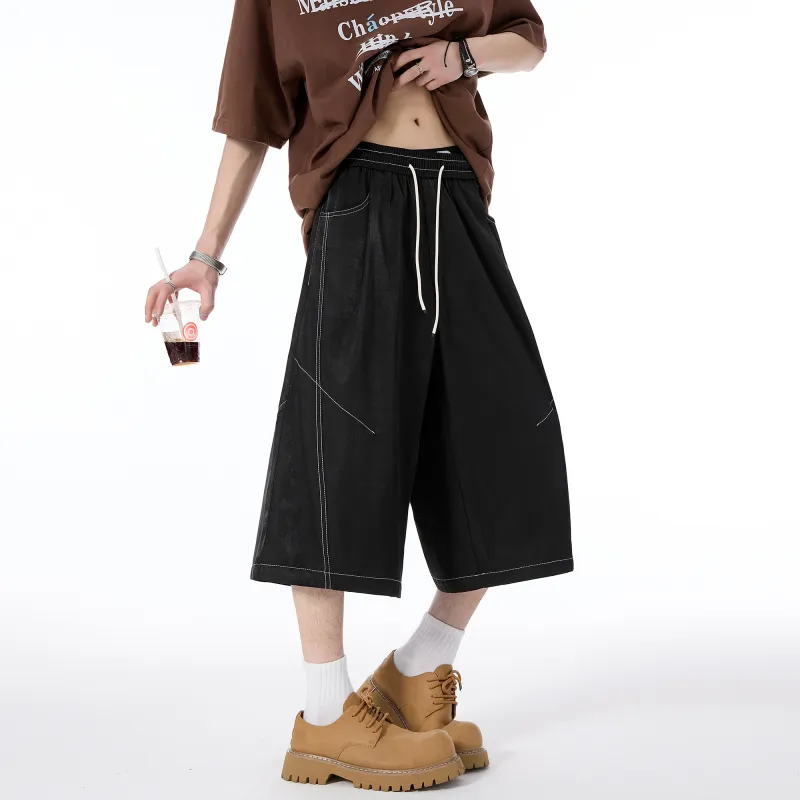 RAP PANDA Denim Shorts Unisex-5