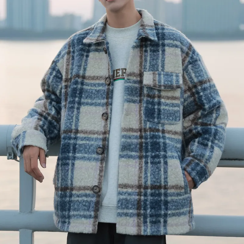 RAP PANDA Jackets Coats Unisex Sky Blue-7