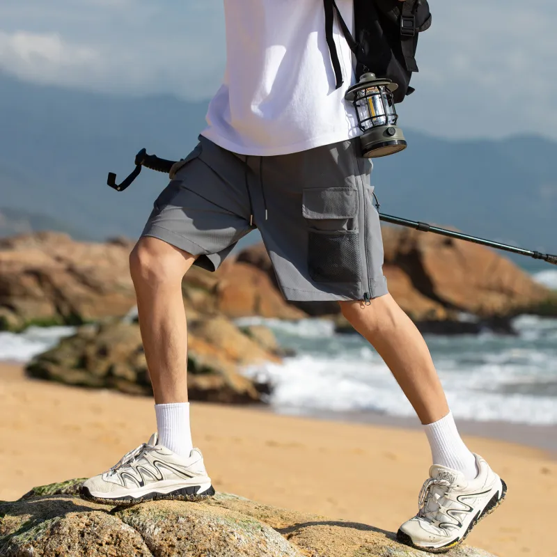 RAP PANDA Cargo Shorts Men-8