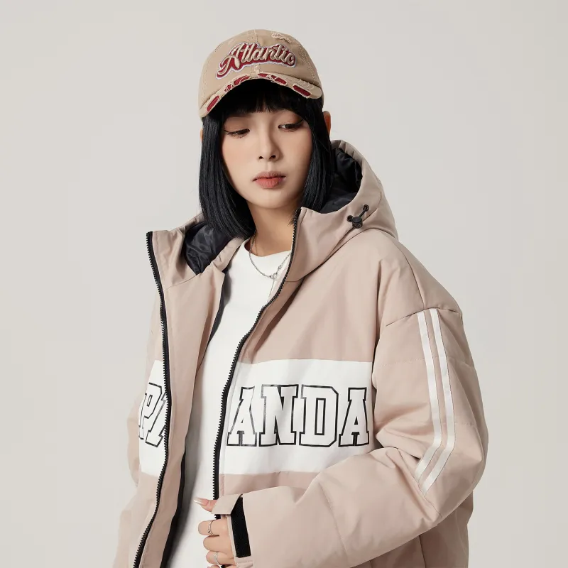 RAP PANDA Puffer Jackets Unisex-9