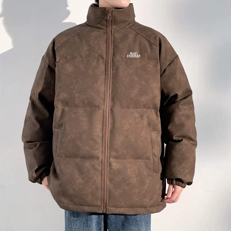 RAP PANDA Puffer Jackets Unisex-15