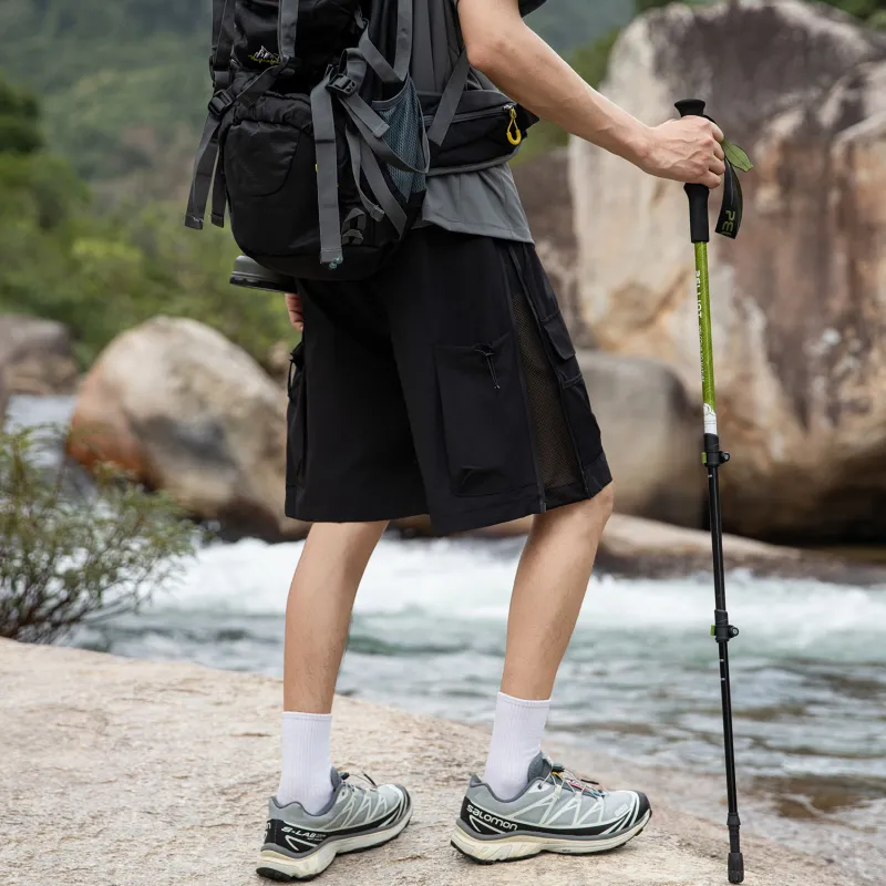 RAP PANDA Cargo Shorts Men-5