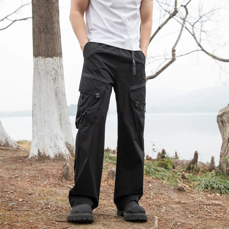 RAP PANDA Windbreaker Pants Unisex-76