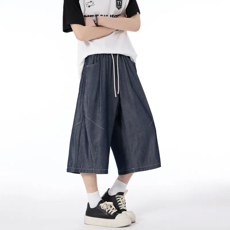 RAP PANDA Denim Shorts Unisex-12