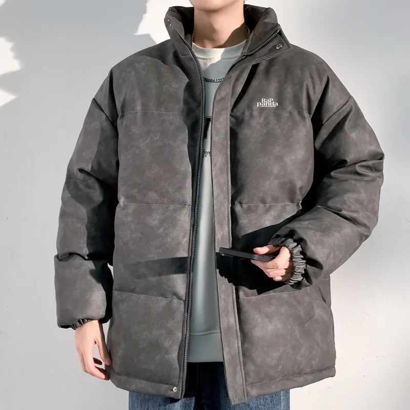 RAP PANDA Puffer Jackets Unisex-2