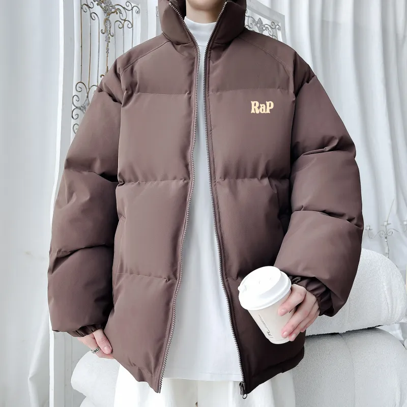RAP PANDA Puffer Jackets Unisex-46