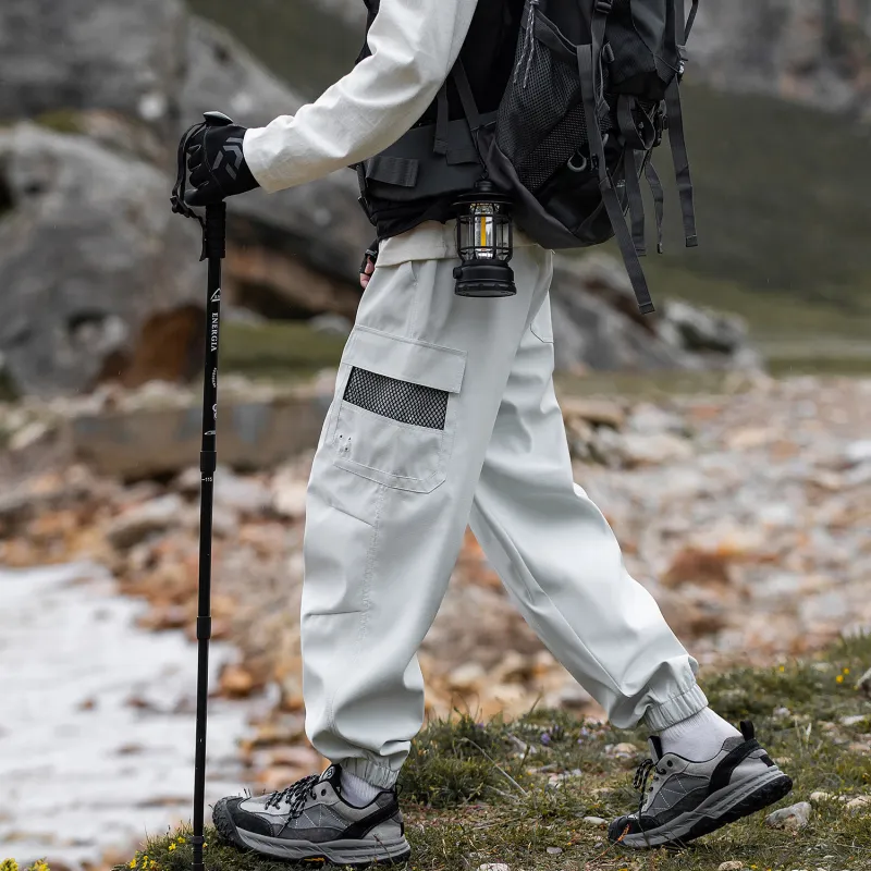 RAP PANDA Windbreaker Pants Unisex-3