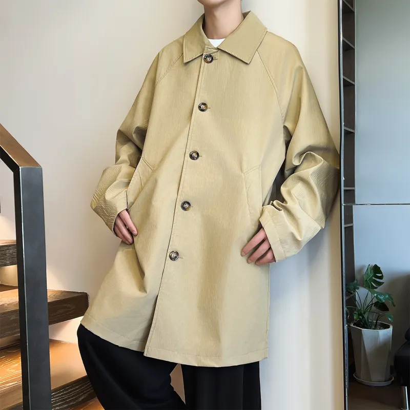 RAP PANDA Trench Coats Unisex-12