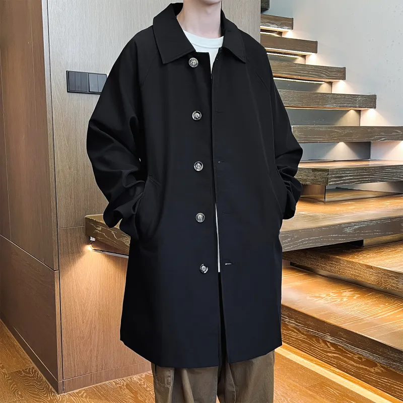 RAP PANDA Trench Coats Unisex-5