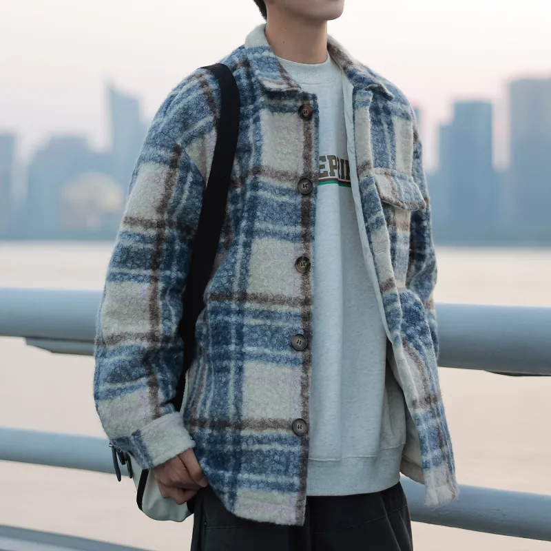 RAP PANDA Jackets Coats Unisex Sky Blue-6