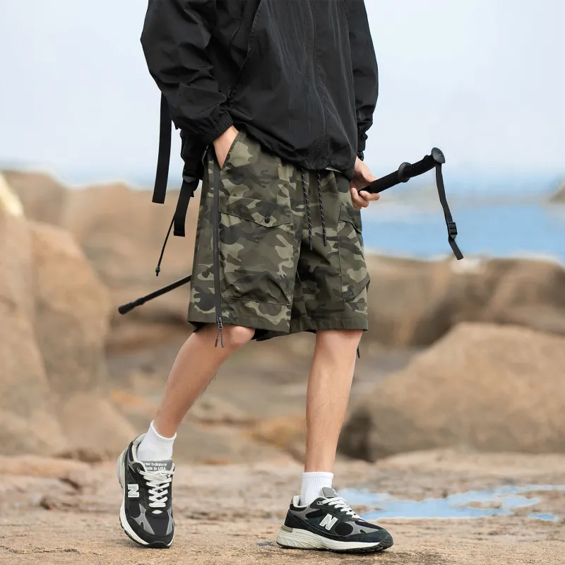 RAP PANDA Cargo Shorts Unisex-15