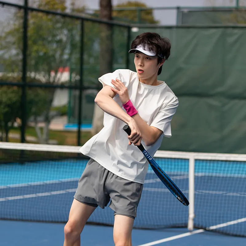 RAP PANDA Tennis Tops Unisex-3