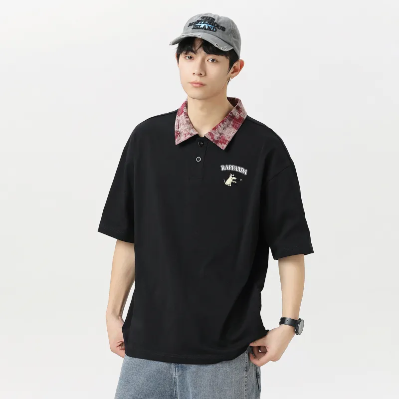 RAP PANDA Polo Shirts Unisex-19
