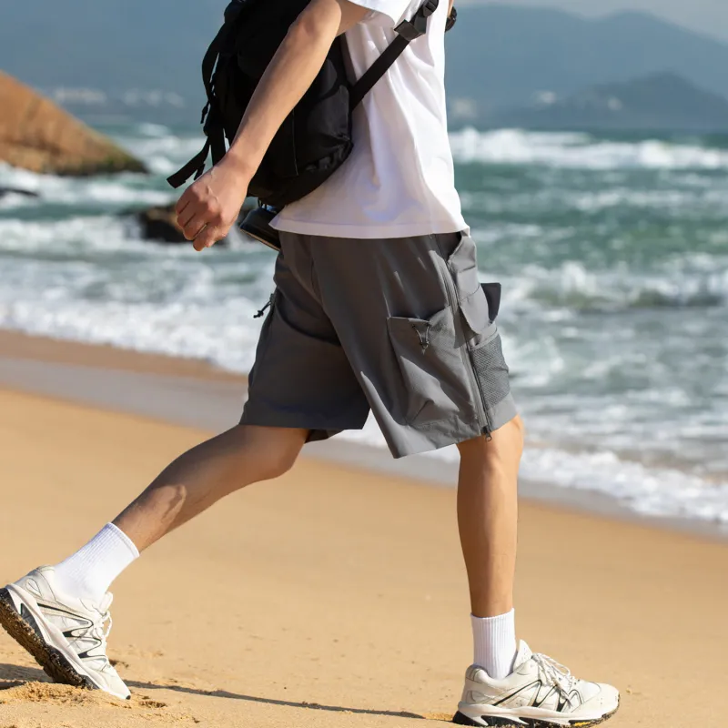 RAP PANDA Cargo Shorts Men-11