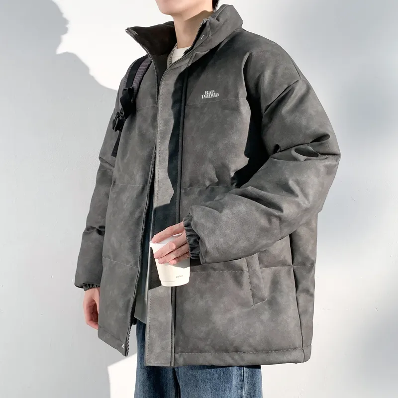 RAP PANDA Puffer Jackets Unisex-3