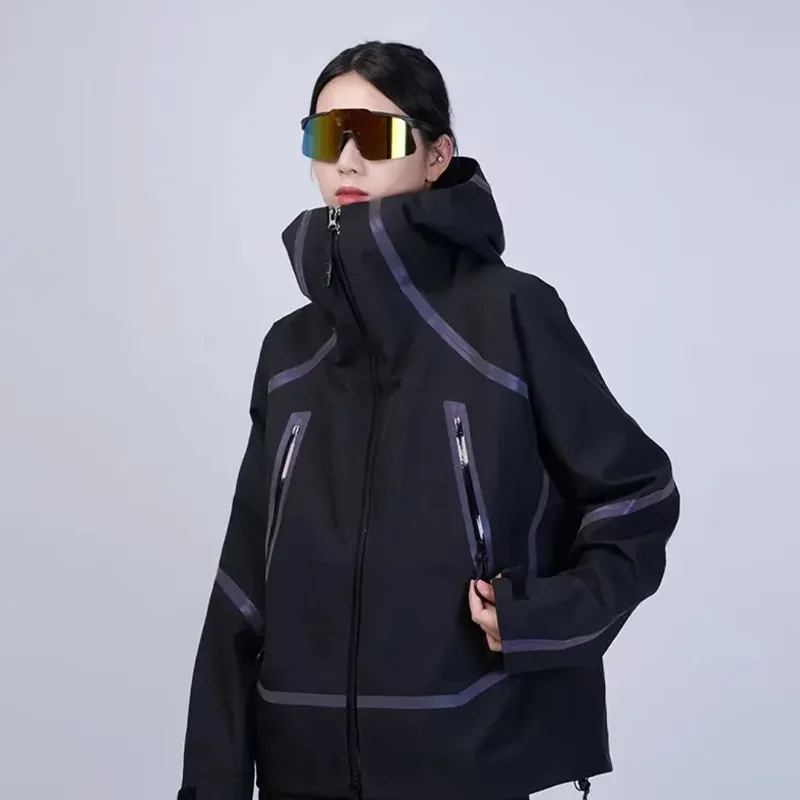 RAP PANDA Hiking Outdoor Adventure Windbreaker Jacket Unisex-6