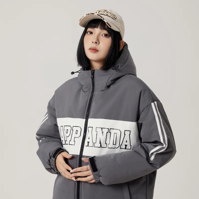 RAP PANDA Puffer Jackets Unisex-22