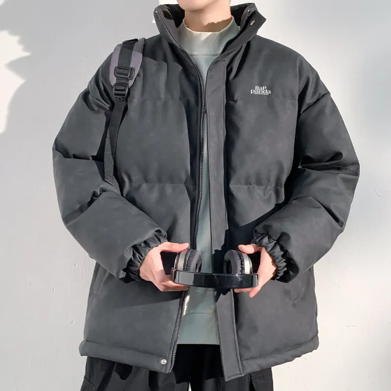 RAP PANDA Puffer Jackets Unisex-9