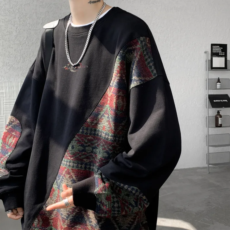 RAP PANDA Sweatshirt Unisex Black-4