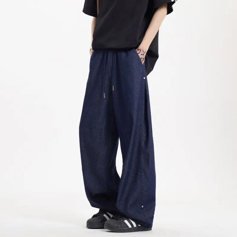 RAP PANDA Jeans Unisex Denim Blue-3