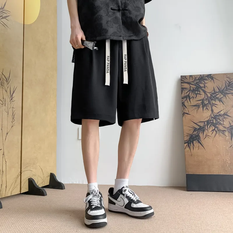 RAP PANDA Casual Shorts Men-3