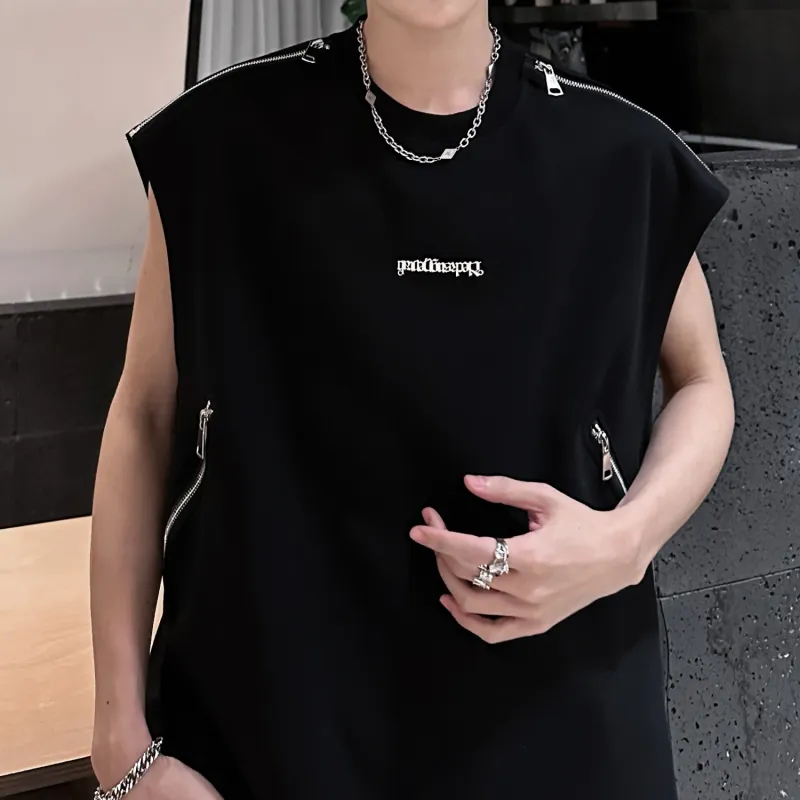 WELTER EXPERIMENT Fashion Versatile Comfortable Tank Top Unisex-4