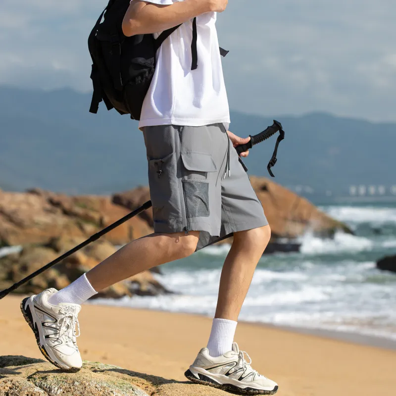 RAP PANDA Cargo Shorts Men-9