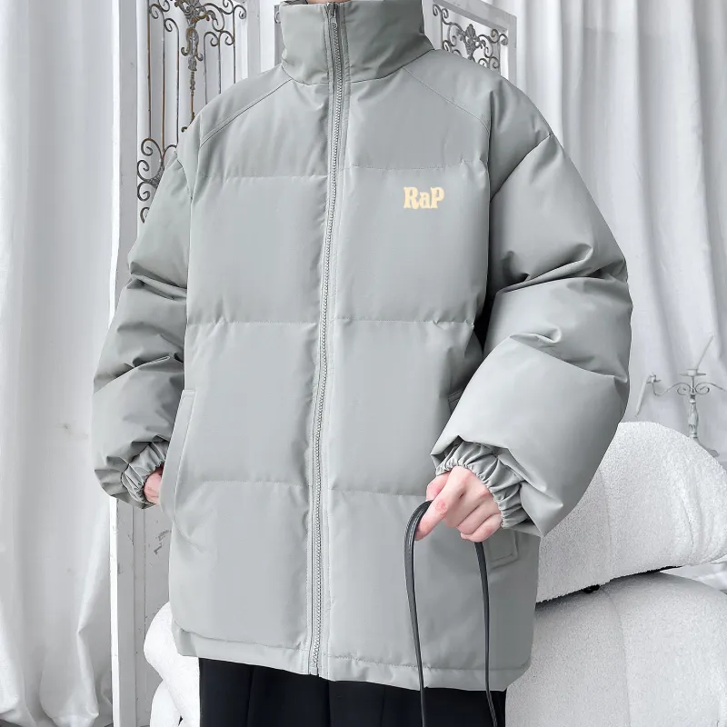 RAP PANDA Puffer Jackets Unisex-31
