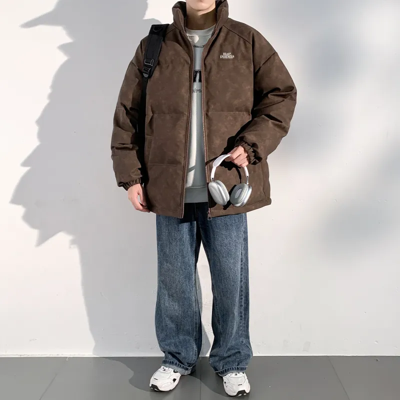 RAP PANDA Puffer Jackets Unisex-17
