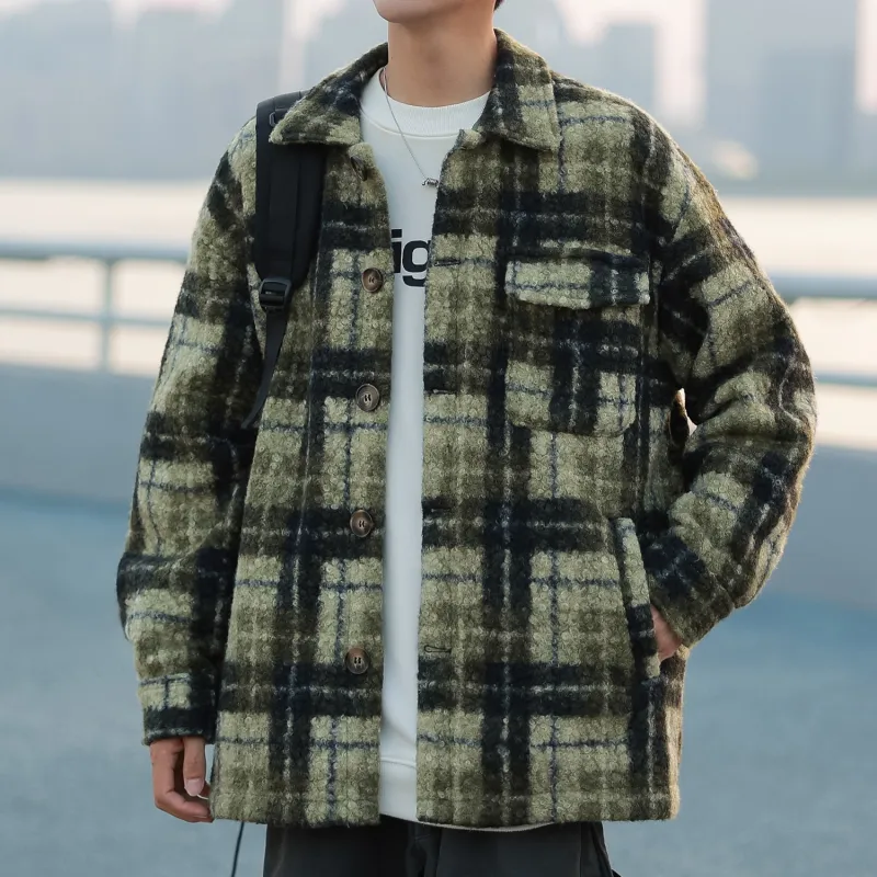 RAP PANDA Jacket Unisex Dark Army Green-2