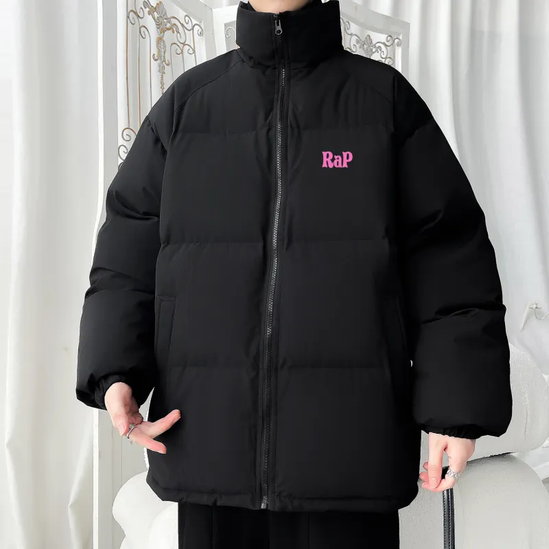 RAP PANDA Puffer Jackets Unisex-3
