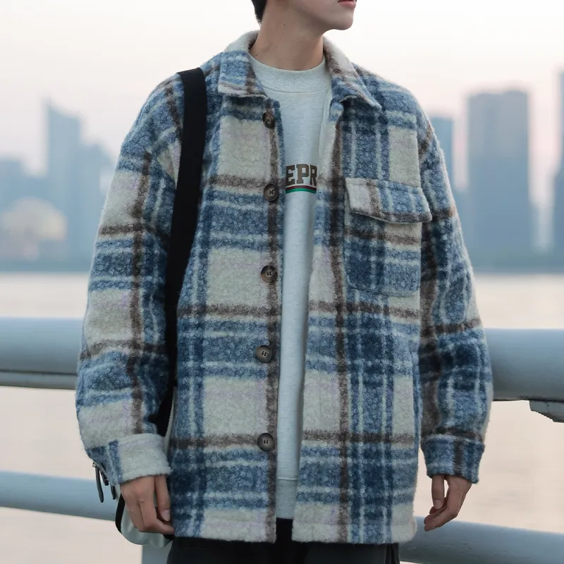 RAP PANDA Jackets Coats Unisex Sky Blue-5