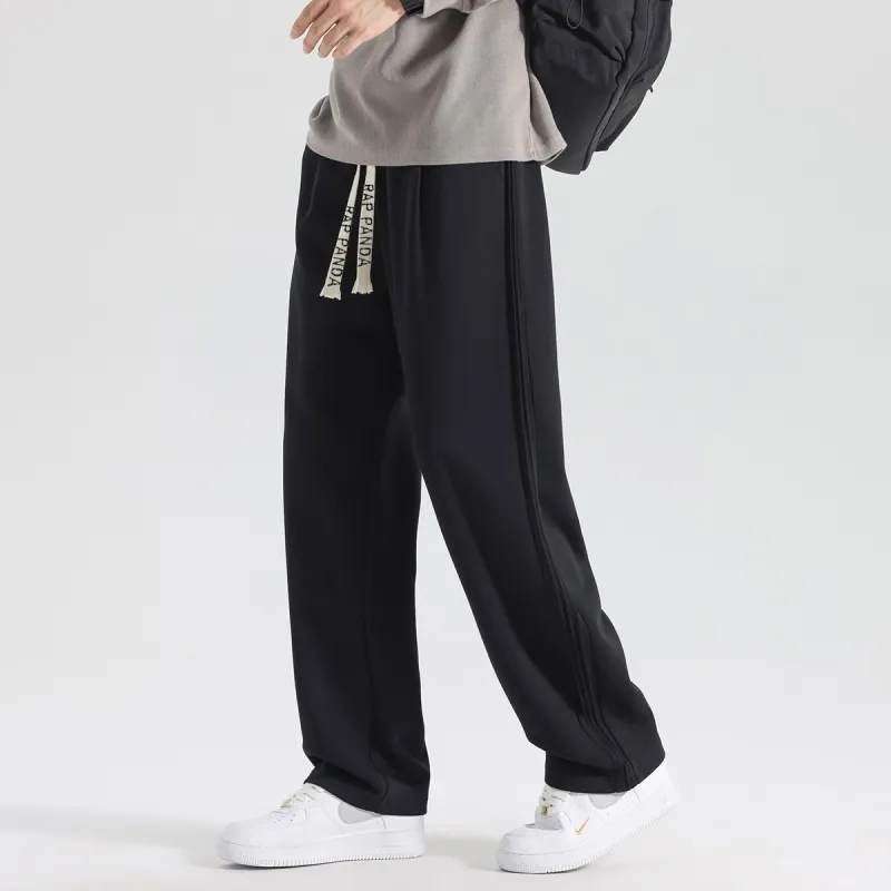 RAP PANDA Knitted Sports Pants Unisex-14