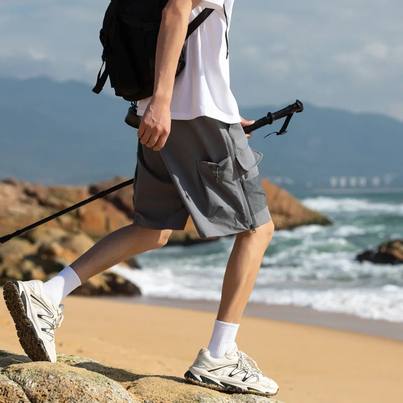 RAP PANDA Cargo Shorts Men-10