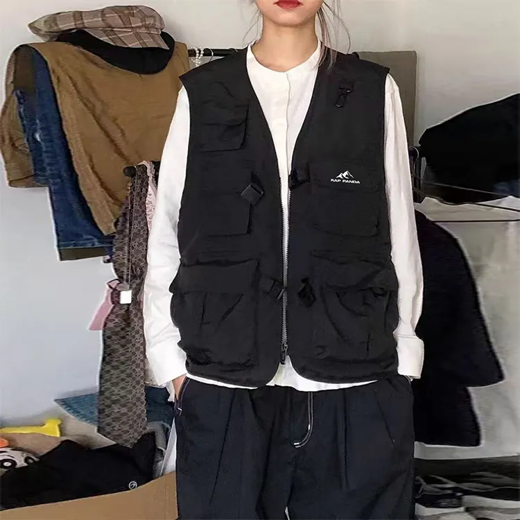 RAP PANDA Vests Unisex-7