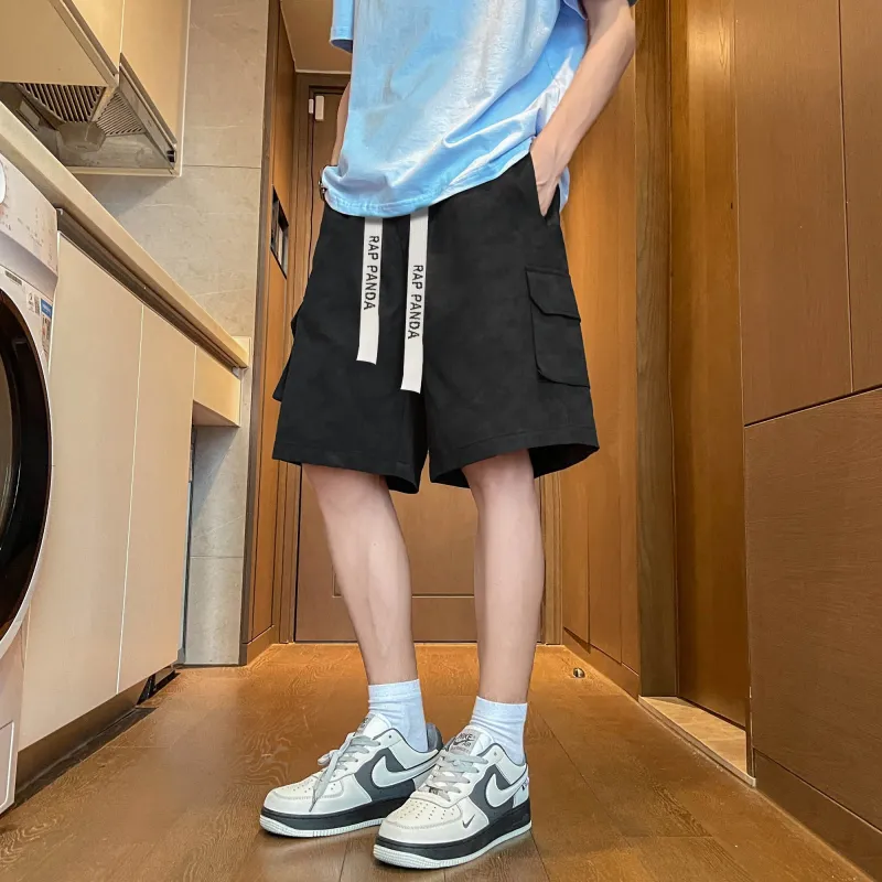 RAP PANDA Cargo Shorts Unisex-5