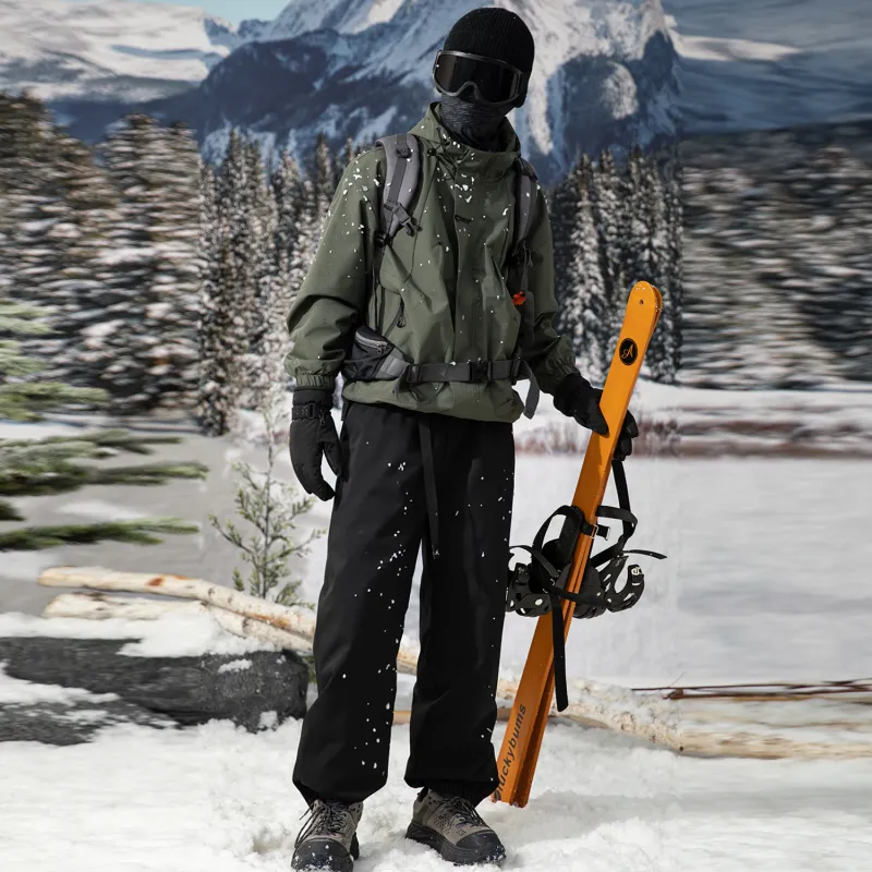 RAP PANDA Ski Pants Unisex-11