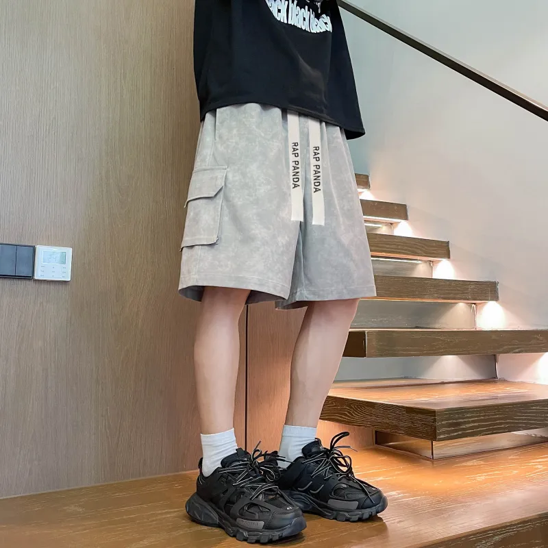 RAP PANDA Cargo Shorts Unisex-12