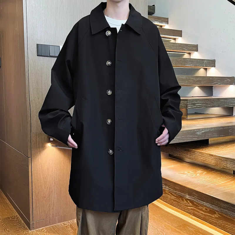 RAP PANDA Trench Coats Unisex-3
