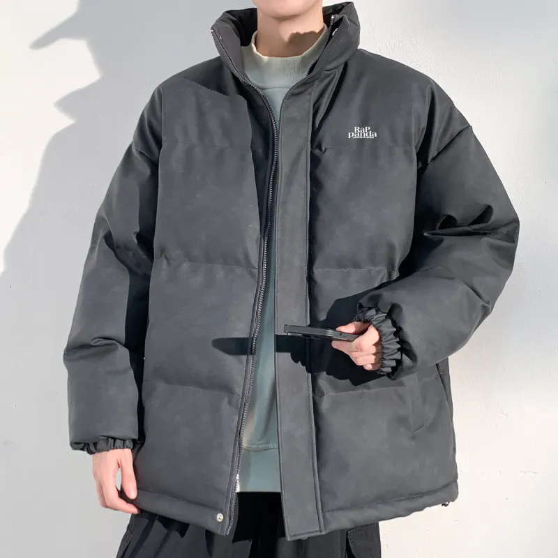 RAP PANDA Puffer Jackets Unisex-8