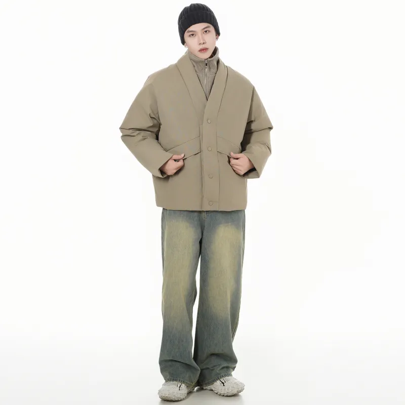 RAP PANDA Puffer Jackets Unisex-12