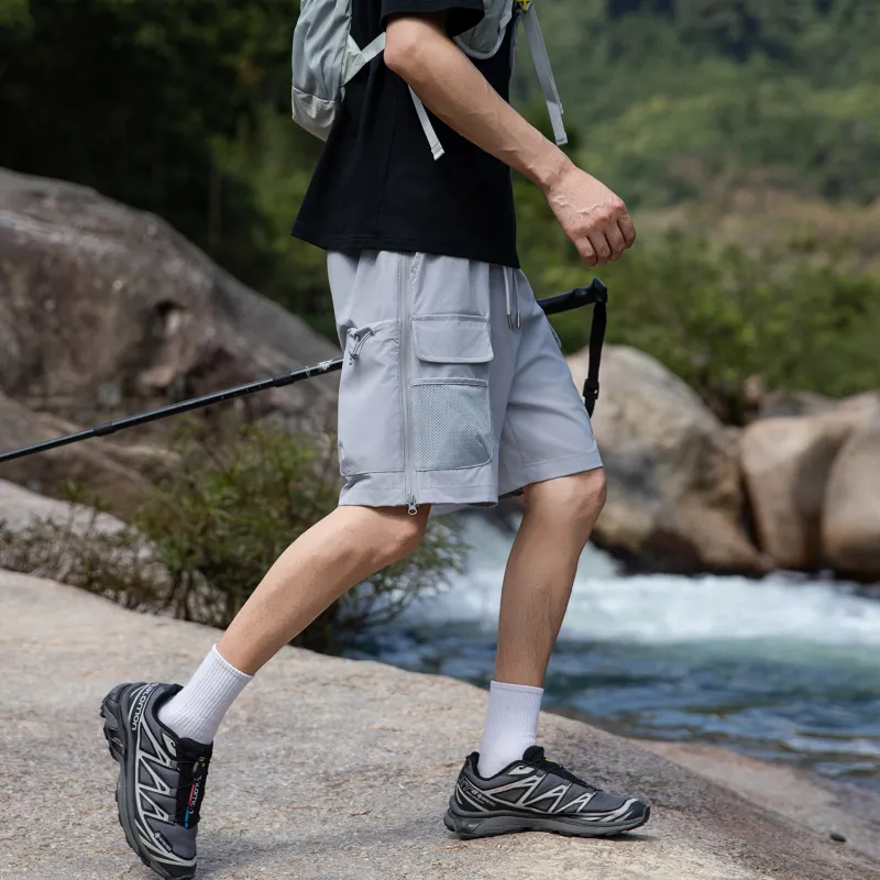 RAP PANDA Cargo Shorts Men-22