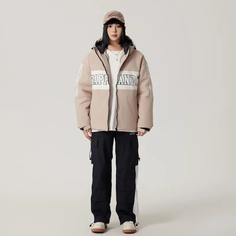 RAP PANDA Puffer Jackets Unisex-8