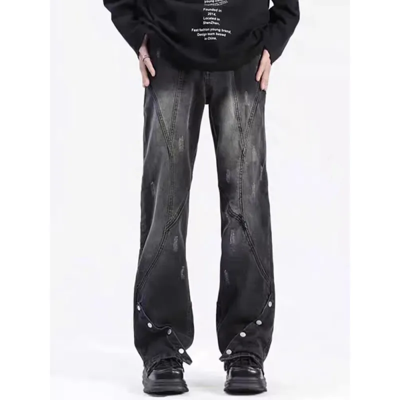 WELTER EXPERIMENT Jeans Unisex Black-2