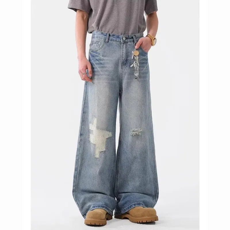 WELTER EXPERIMENT Jeans Unisex Blue-5