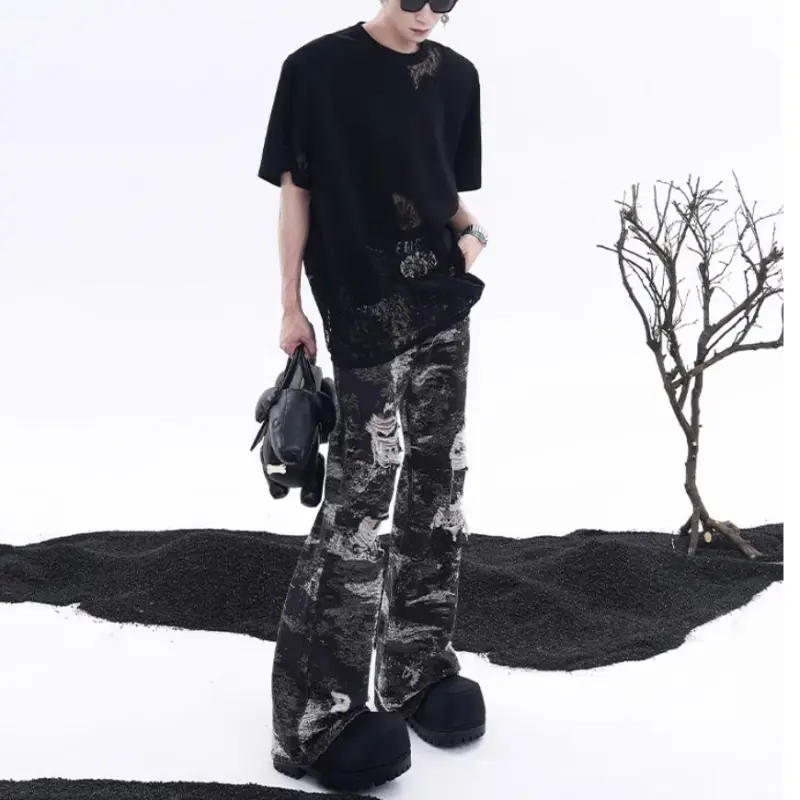 WELTER EXPERIMENT Jeans Unisex Black-6