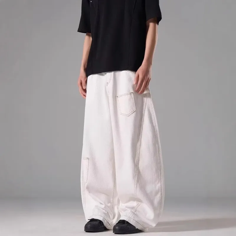 WELTER EXPERIMENT Jeans Unisex White-2