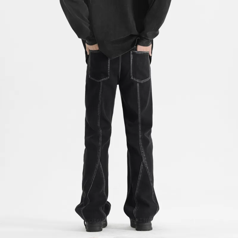WELTER EXPERIMENT Jeans Unisex Yellow Mud-7