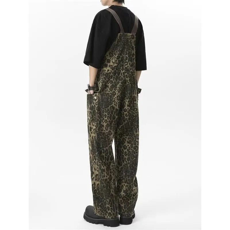 WELTER EXPERIMENT Overalls Unisex Brown-4