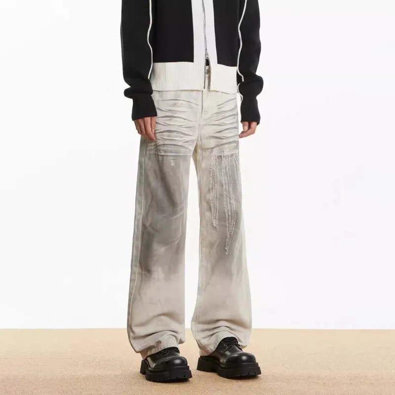 WELTER EXPERIMENT Jeans Unisex White-5